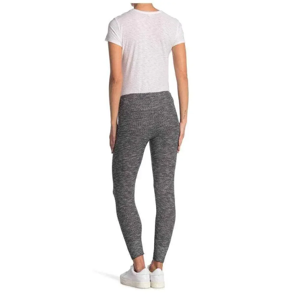 Abound Women's Marled Knit Pull‎ On Jogger Pants Black Marl XLarge MSRP $30